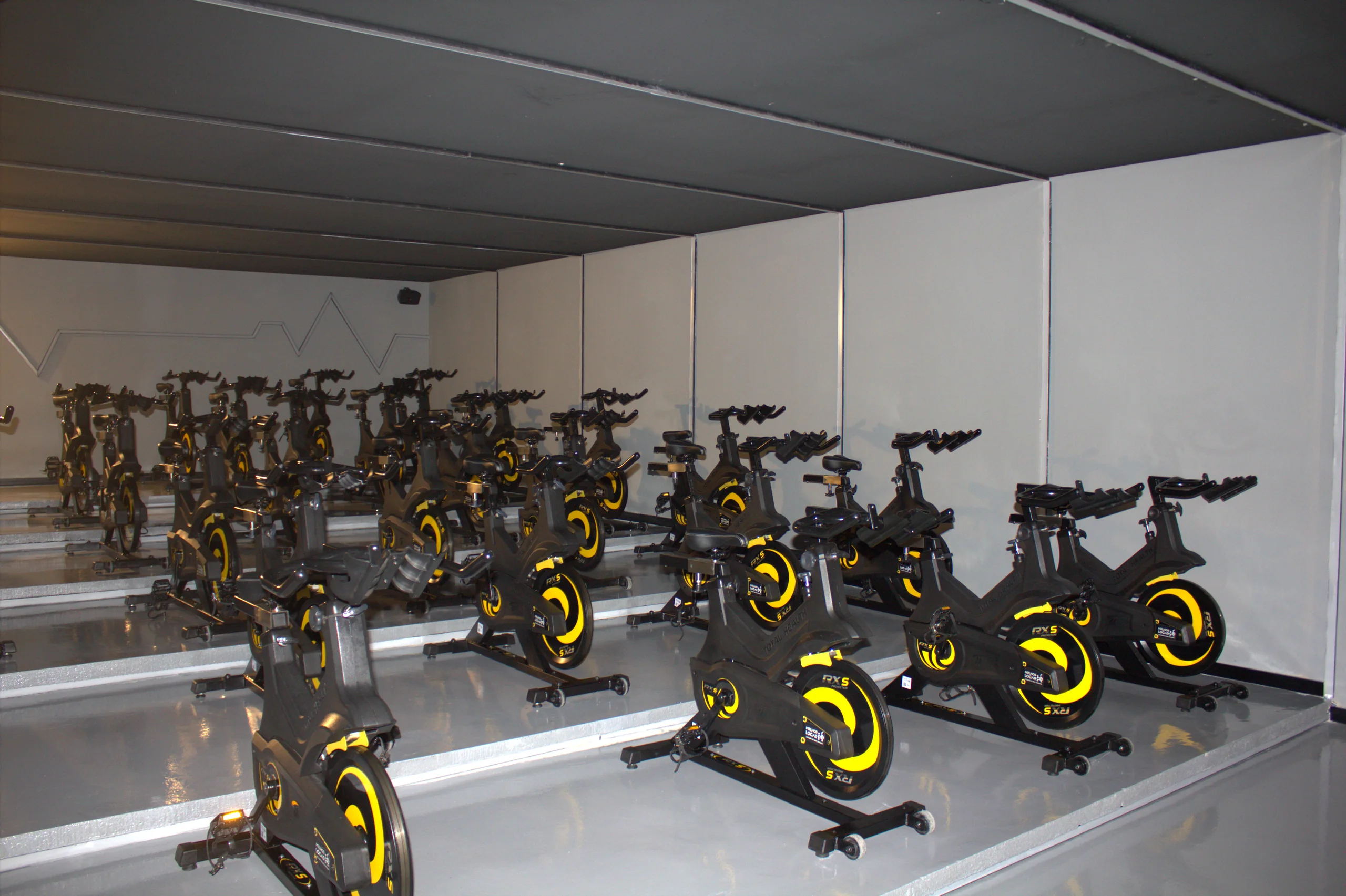 Bicicletas da sala de spinning